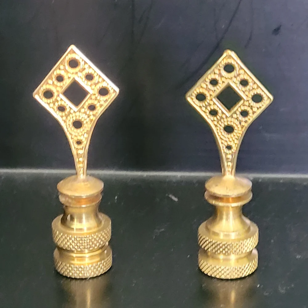 Elegant Gold Decorative Finials - Picture 1 of 1